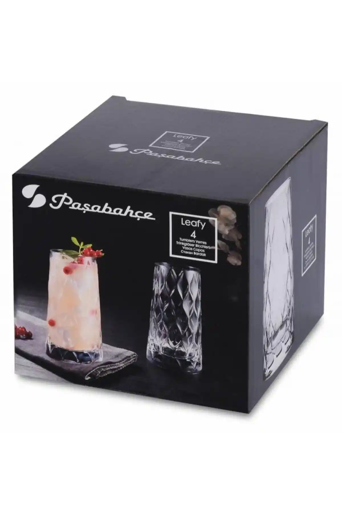 Paşabahçe Leafy Meşrubat Bardağı Seti: Şık ve Dayanıklı Cam Tasarımıyla Pratik Kullanım
