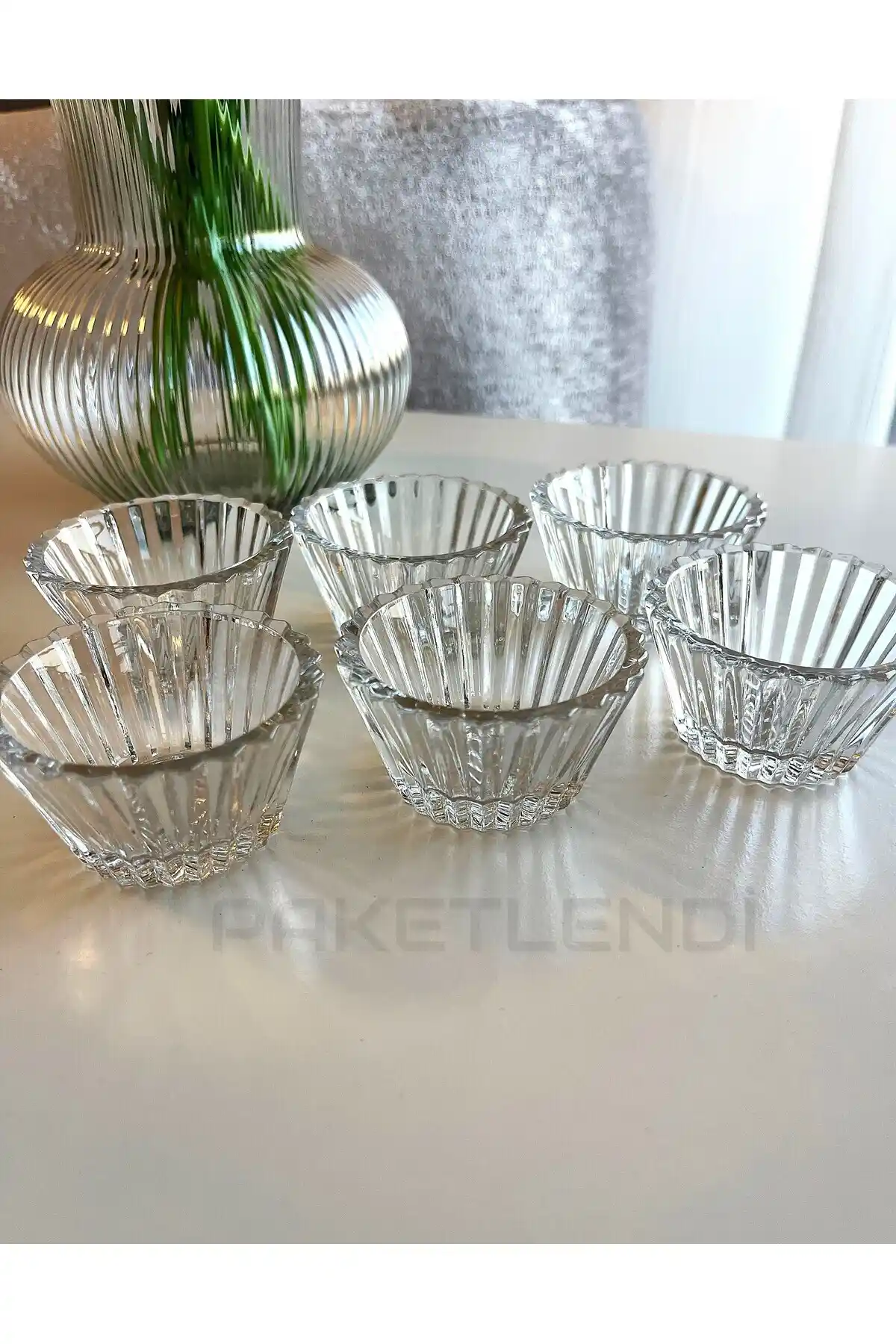 Sadaf 6'lı Lokumluk Seti: Estetik ve Fonksiyonellik Bir Arada Mutfak ve Sunum İçin