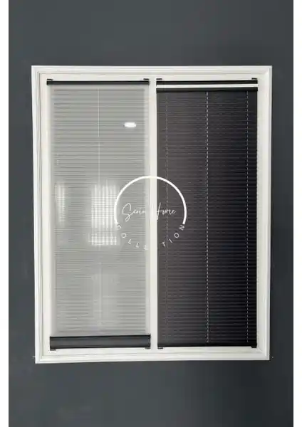 Serin Home Collection Gece Gündüz Katlanabilir Antrasit Çiftli Plise Perde Özellikleri ve Kullanım Avantajları