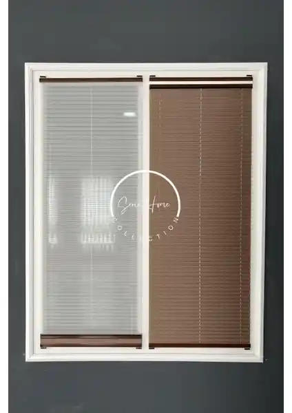 Serin Home Collection Gece Gündüz Katlanabilir Kahverengi Çiftli Plise Perde Özellikleri ve Kullanım Alanları