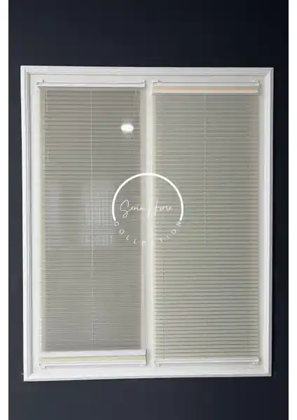 Serin Home Collection Gece Gündüz Katlanabilir Krem Perde: Modern ve Çok Fonksiyonlu Tasarım