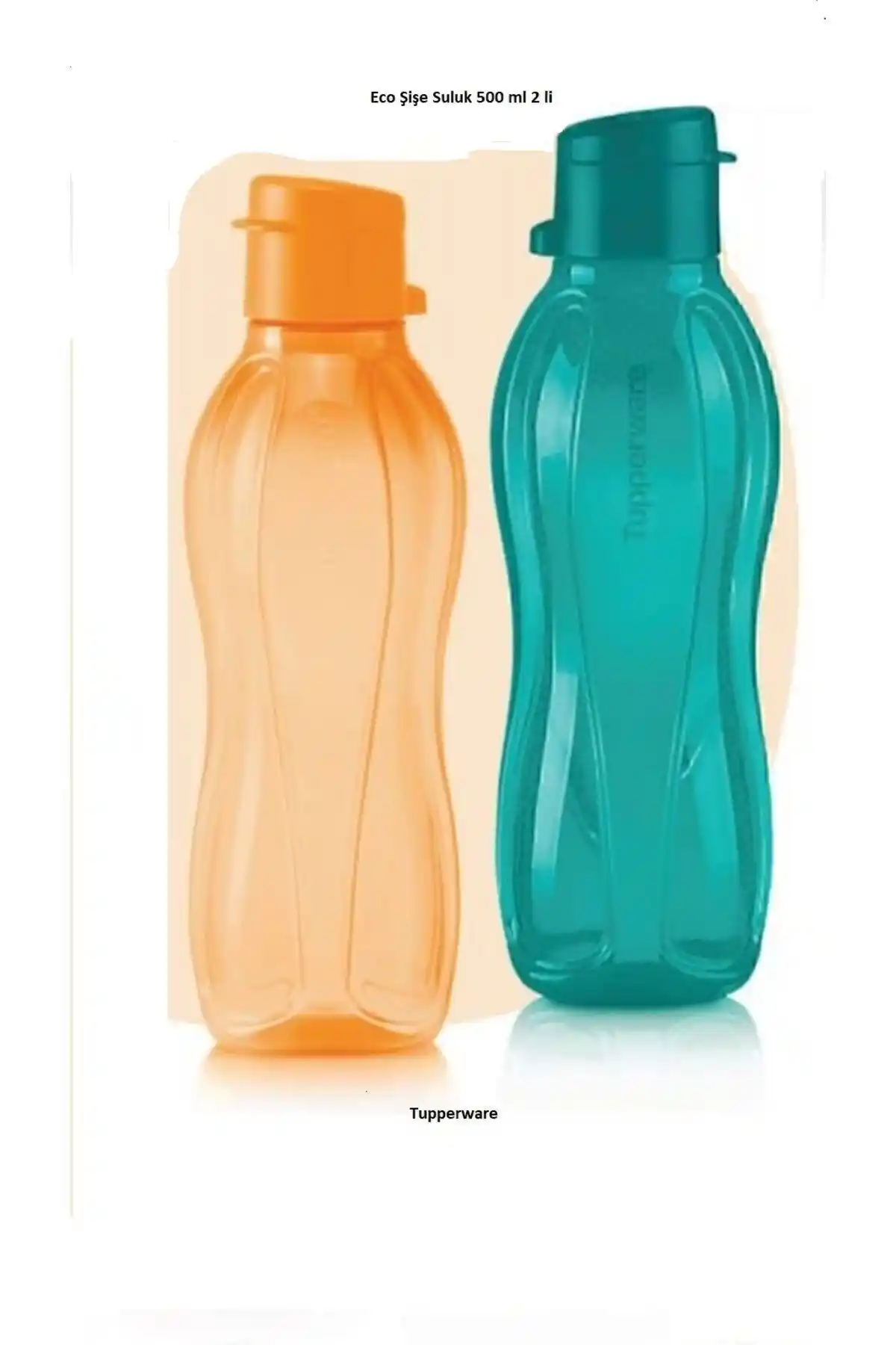 Tupperware Eco Şişe Suluk Seti 500 ml 2'li Güvenli ve Pratik Günlük Kullanım