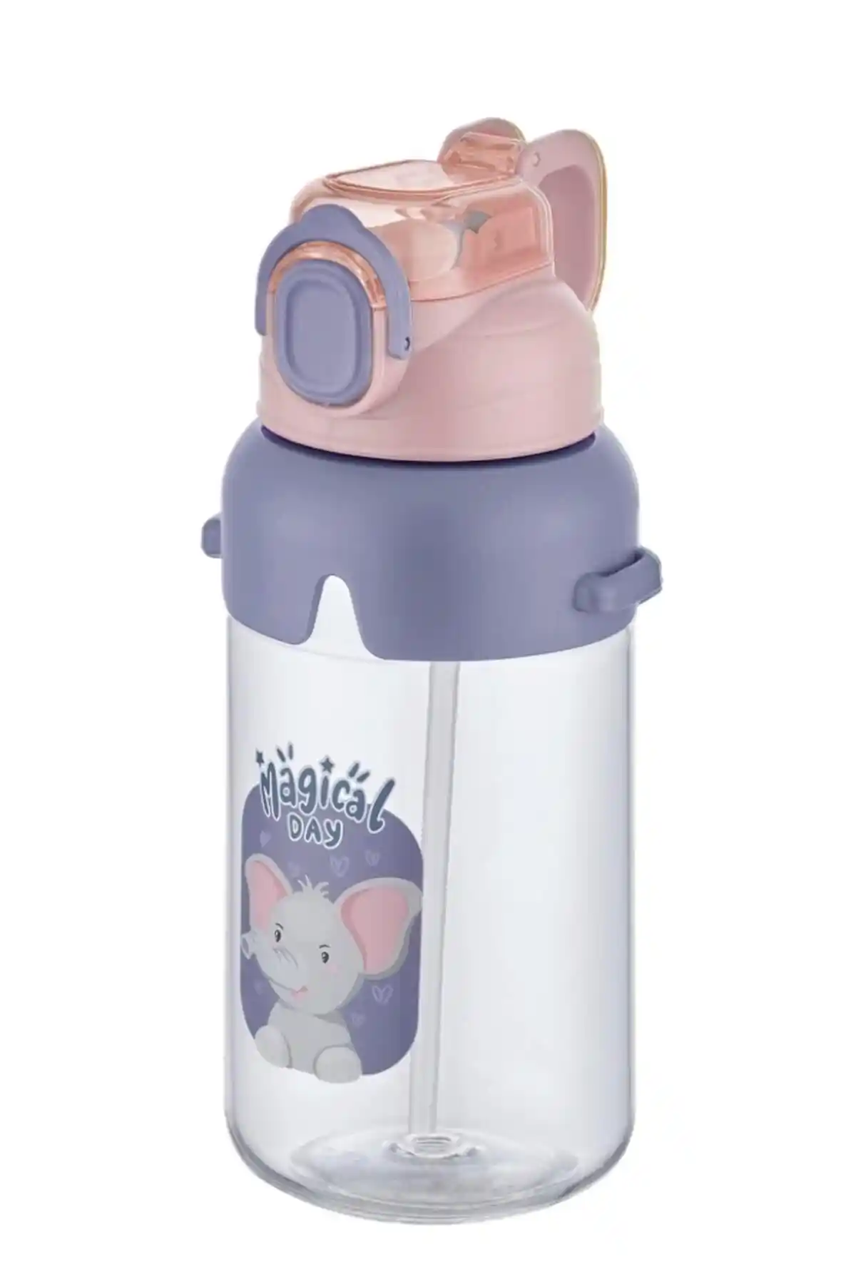 Vagonlife 2266 Mor-Pembe Boyun Askılı Kalın Pipetli Kapaklı 650 ml Okul Su Mataraası İncelemesi