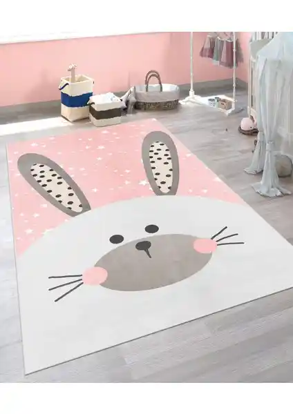 Vivica Dijital Baskı Çocuk Odası Halısı Güvenli ve Estetik Tasarım Özellikleri