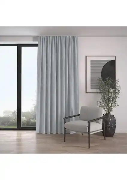 Kadife Görünümlü ve Ekstrafor Büzgülü Fon Perdeler Karşılaştırması