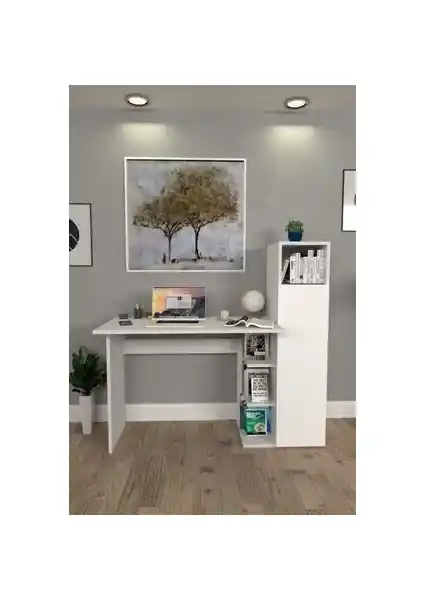 Moonlife Çalışma Masaları Karşılaştırması: Beyaz Dolaplı ve Kitaplıklı Modellerin Özellikleri ve Kullanıcı Yorumları