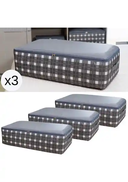 Nacarev Mega Boy Çizgi Desen Baskılı Gri Baza Altı Düzenleyici Hurç Setleri Karşılaştırması