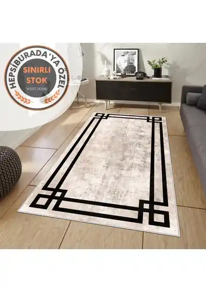 West Home Halı Modelleri: Yıkanabilir ve Kaymaz Özellikleriyle Modern Dekorasyon