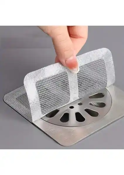 20 Adet Yapışkanlı Banyo Gider Koruyucu Saç Toplayıcı Seti Pratik ve Ekonomik Çözüm