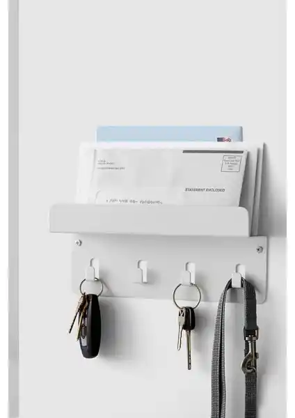 3Art Metal Metal Askılık ve Duvar Rafı Modern ve Dayanıklı Tasarım Özellikleri