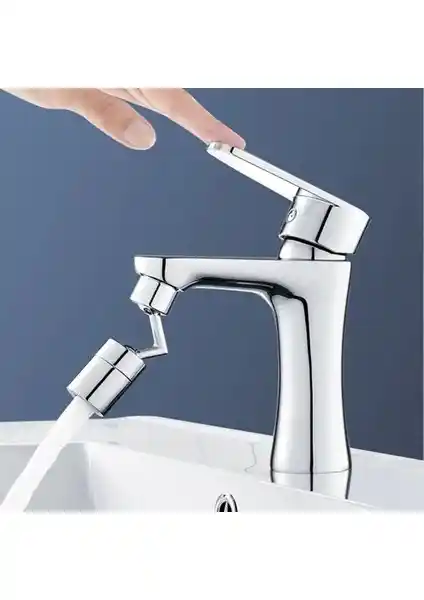 720 Derece Dönebilir Hareketli Su Tasarruflu Musluk Başlığı - Modern ve Dayanıklı Tasarım