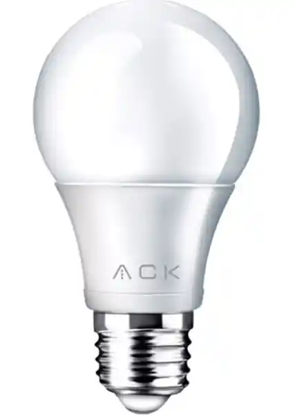 Ack 9 W 3000K Gün Işığı LED Ampul: Enerji Tasarruflu ve Yüksek Kalite Aydınlatma