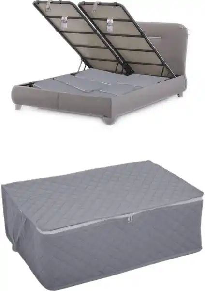 Adarya Çekyat Baza Tipi Hurç ile Eşyalarınızı Pratik ve Şık Şekilde Depolayın