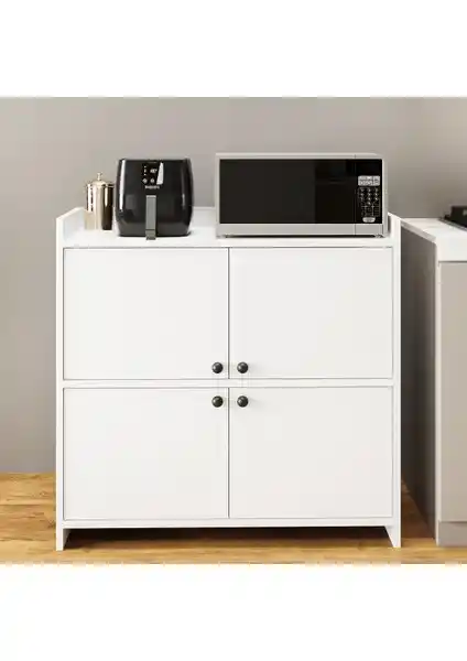 Aeka AE-3060 Beyaz Çok Amaçlı Dolap: Modern ve Pratik Ev Düzen Çözümü