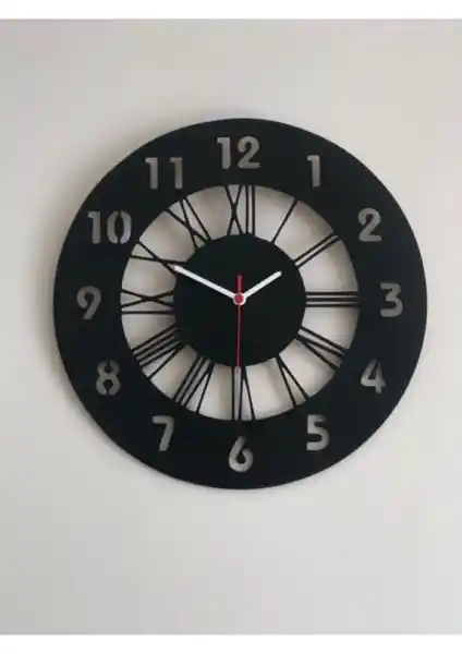 Ahşap Dekoratif Duvar Saati: Modern ve Klasik Tarzın Şık Bir Buluşması