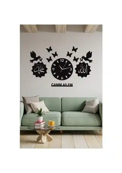 Ahşap Dekoratif Duvar Saati: Modern ve Tematik Tasarım ile Evlerinize Şıklık Katın