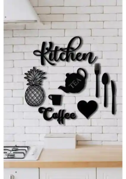 Ahşap Fabrika Mutfak 9 Parça Seti Modern Tasarım ve Dayanıklı Malzeme ile Şık Dekorasyon