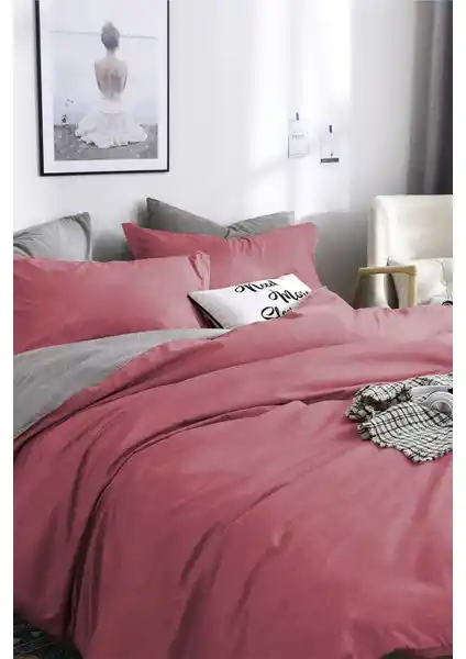 Alla Turca Çift Kişilik Ranforce Nevresim Takımı: Şık ve Dayanıklı Pamuklu Yatak Seti