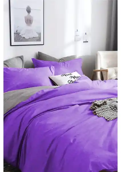 Alla Turca Çift Kişilik Ranforce Nevresim Takımı Yüksek Kalite ve Estetik Bir Seçenek