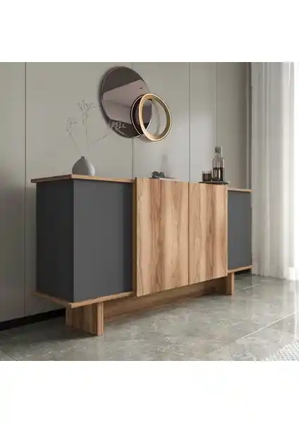 Alonex Home Diana 180 cm Konsol: Modern ve Şık Tasarım ile Geniş Depolama Alanı