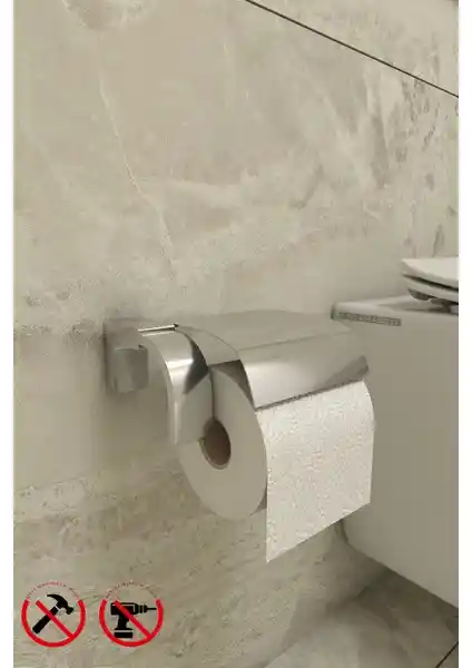 Alper Banyo Krom F1 Model Kapaklı Tuvalet Kağıtlığı: Modern ve Dayanıklı Tasarım Özellikleri