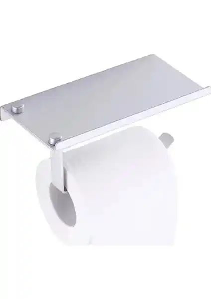 Alper Banyo Telefon Raflı Tuvalet Kağıtlığı Modern ve Dayanıklı Tasarım Özellikleri