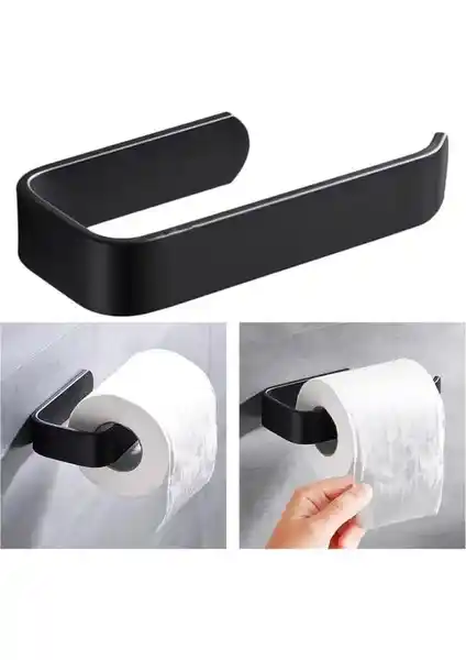 Alper Banyo Yapışkanlı Tuvalet Kağıtlığı Modern ve Şık Tasarımıyla Kullanıcı Dostu Çözüm