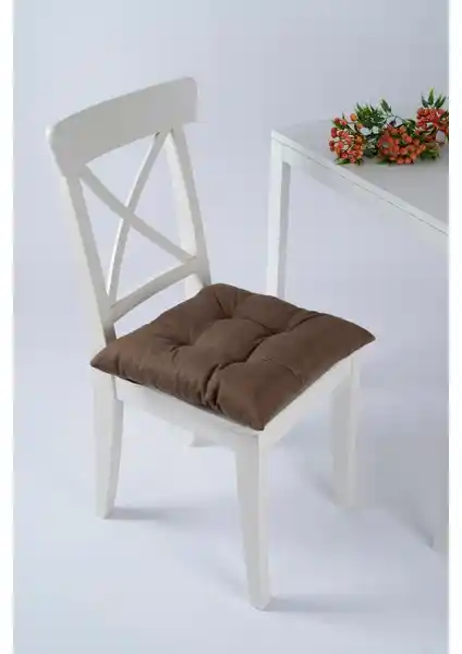 Altınpamuk Beta Pofidik Kahve Sandalye Minderi Konfor ve Estetiği Bir Arada Sunar