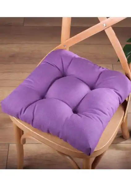 Altınpamuk Mor Renk Sandalye Minderi: Şık ve Dayanıklı Ev Dekorasyonu İçin Uygun