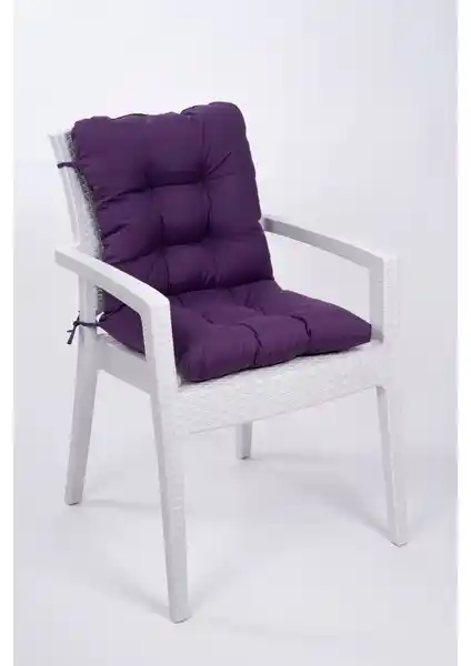 Altınpamuk Neva Mor Pofidik Sandalye Minderi: Estetik ve Konfor Sunan Yüksek Kaliteli Ürün