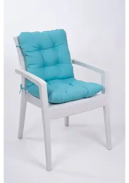 Altınpamuk Neva Turkuaz Pofidik Sandalye Minderi: Şık ve Konforlu Oturma Çözümü