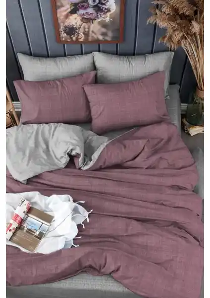 Always Pamuklu Çift Taraflı Çift Kişilik Nevresim Takımı - Yüksek Kalite ve Estetik