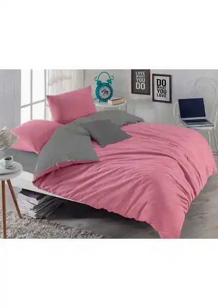 Always Tek Kişilik Çift Taraflı Pamuklu Nevresim Takımı, Şık ve Dayanıklı Yatak Örtüsü