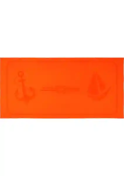 Anemoss Yelken Plaj Havlusu Turuncu - Şık ve Çok Yönlü Yaz Tatili Aksesuarı