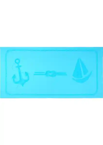 Anemoss Yelken Plaj Havlusu – Yüksek Kalite ve Marin Temasıyla Yaz Keyfi