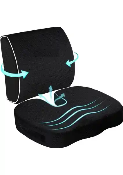 Ankanorm Oturma Minderi ve Bel Yastığı ile Sağlıklı ve Konforlu Oturma Deneyimi