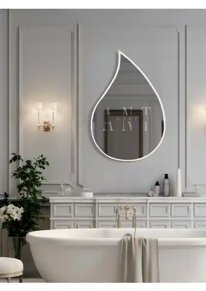 Ant Home Asimetrik Ayna ile Ev Dekorasyonunuza Modern ve Şık Dokunuşlar