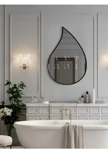 Ant Home Asimetrik Ayna Modern İç Mekân Dekorasyonu İçin Şık ve Dayanıklı Tasarım