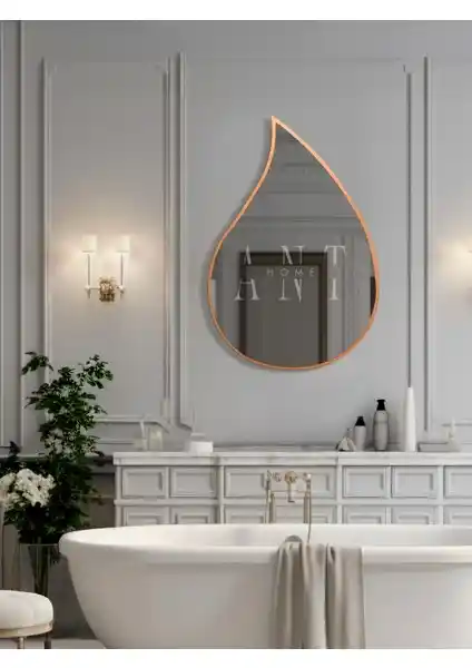 Ant Home Asimetrik Ayna Modern Tasarım ve Dayanıklılık Sunan Dekoratif Ürün
