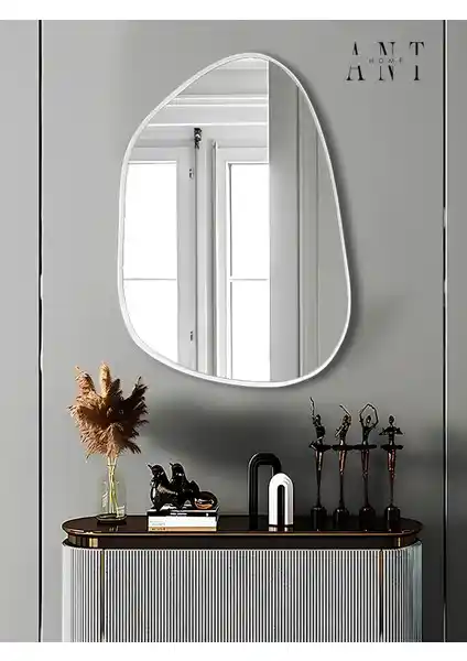 Ant Home Asimetrik Ayna: Modern ve Şık Dekorasyon İçin Dayanıklı Tasarım