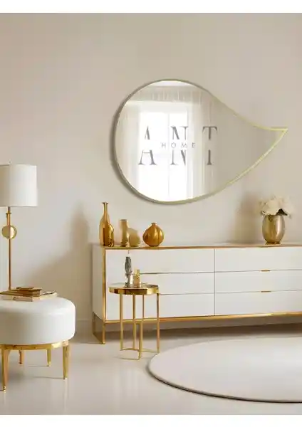 Ant Home Asimetrik Ayna: Şık Tasarım ve Kolay Montaj ile Ev Dekorasyonunuzu Zenginleştirin