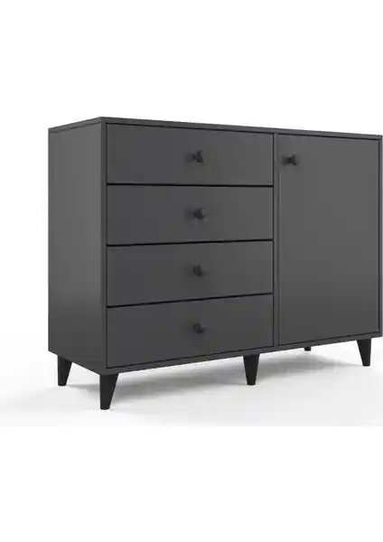 Anzera Tokyo Şifonyer Modern Tasarım ve Geniş Depolama Alanı ile Uygun Fiyatlı Mobilya Seçeneği