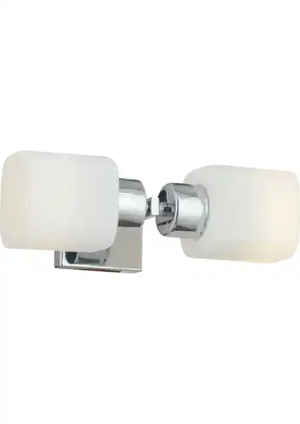 Apliqa Armin 2'li Krom Kaplama Duvar Lambası Modern ve Şık Tasarım Çözümü
