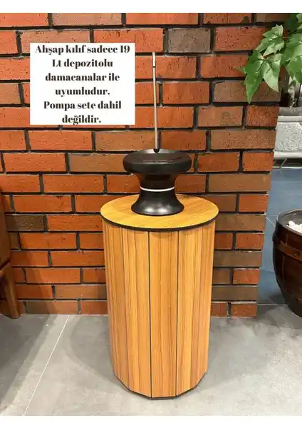 Arkitekt Ex Ahşap Damacana Sebil Kılıfı ve Saklama Kutusu Modern ve Dayanıklı Tasarım