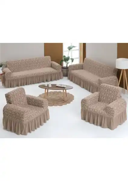 Arlisa Arısoy 3+3+1+1 Jakarlı Koltuk Örtüsü Takımı İnceleme ve Özellikleri