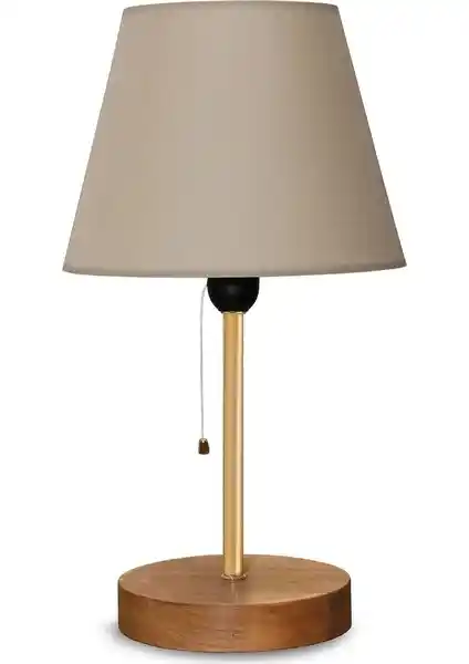 Art&Gift North Home Ahşap Ayaklı Abajur: Modern ve Şık Aydınlatma Çözümü