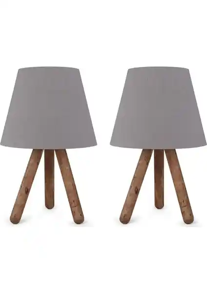 Art&Gift North Home Ahşap Ayaklı Abajur Modern ve Uygun Fiyatlı Dekoratif Aydınlatma Çözümü