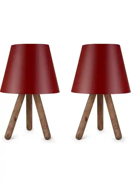 Art&Gift North Home Ahşap Ayaklı Abajur: Şık ve Dayanıklı Modern Aydınlatma Çözümü