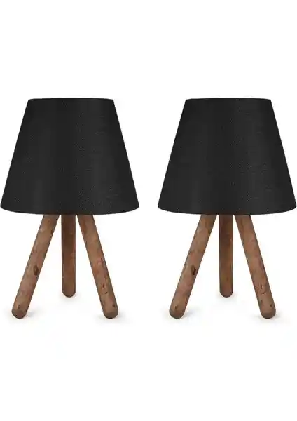 Art&Gift North Home Ahşap Ayaklı Abajur: Şık ve Fonksiyonel Aydınlatma Çözümü