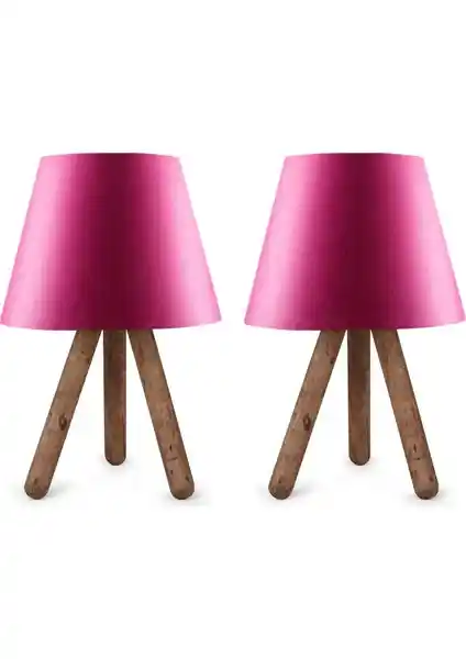 Art&Gift North Home Ahşap Ayaklı Abajur: Şık ve Fonksiyonel İç Mekan Aydınlatma Çözümü